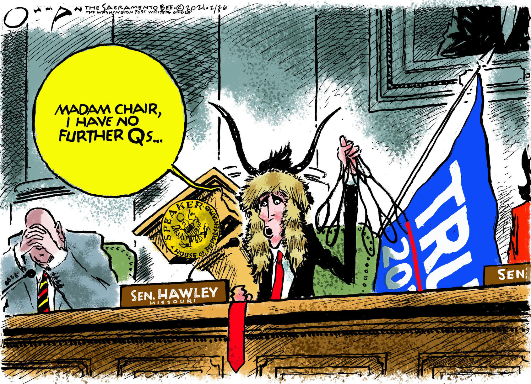 Jack Ohman, editorial cartoon